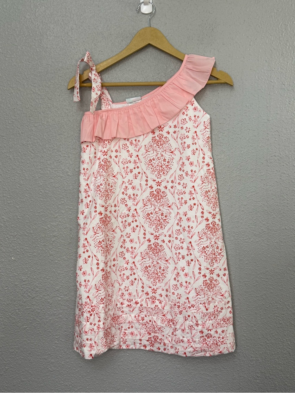 NWT Shrimp & Grits Girl's Floral Dress Size 10 Cotton